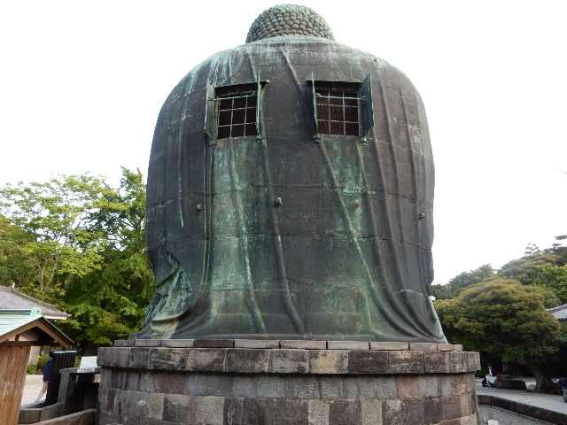 鎌倉の大仏（背面）